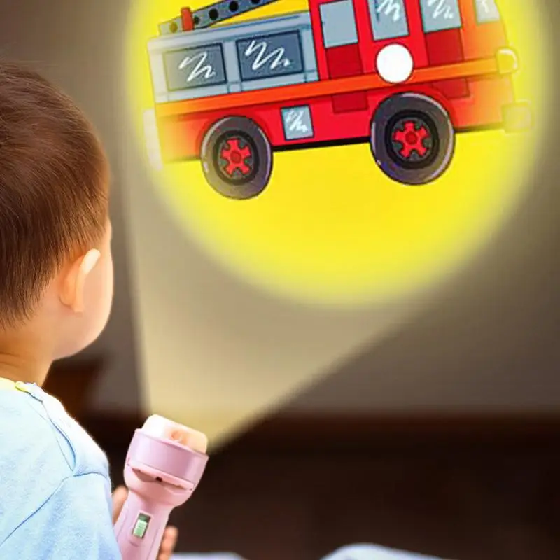 vendita calda Torcia Proiettore per bambini Torcia per bambini che dorme Lampada giocattolo Giocattolo per l'educazione precoce Regalo di Natale per le vacanze Giocattolo illuminato