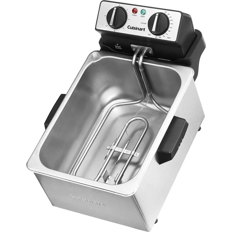 Stainless Steel Deep Fryer, 4 Quart