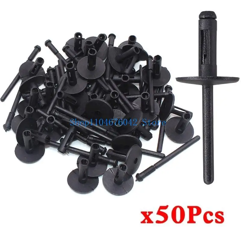 652F Blind Rivets Bumper Clip Universal Auto Fasteners Retainers Push Pin for Car