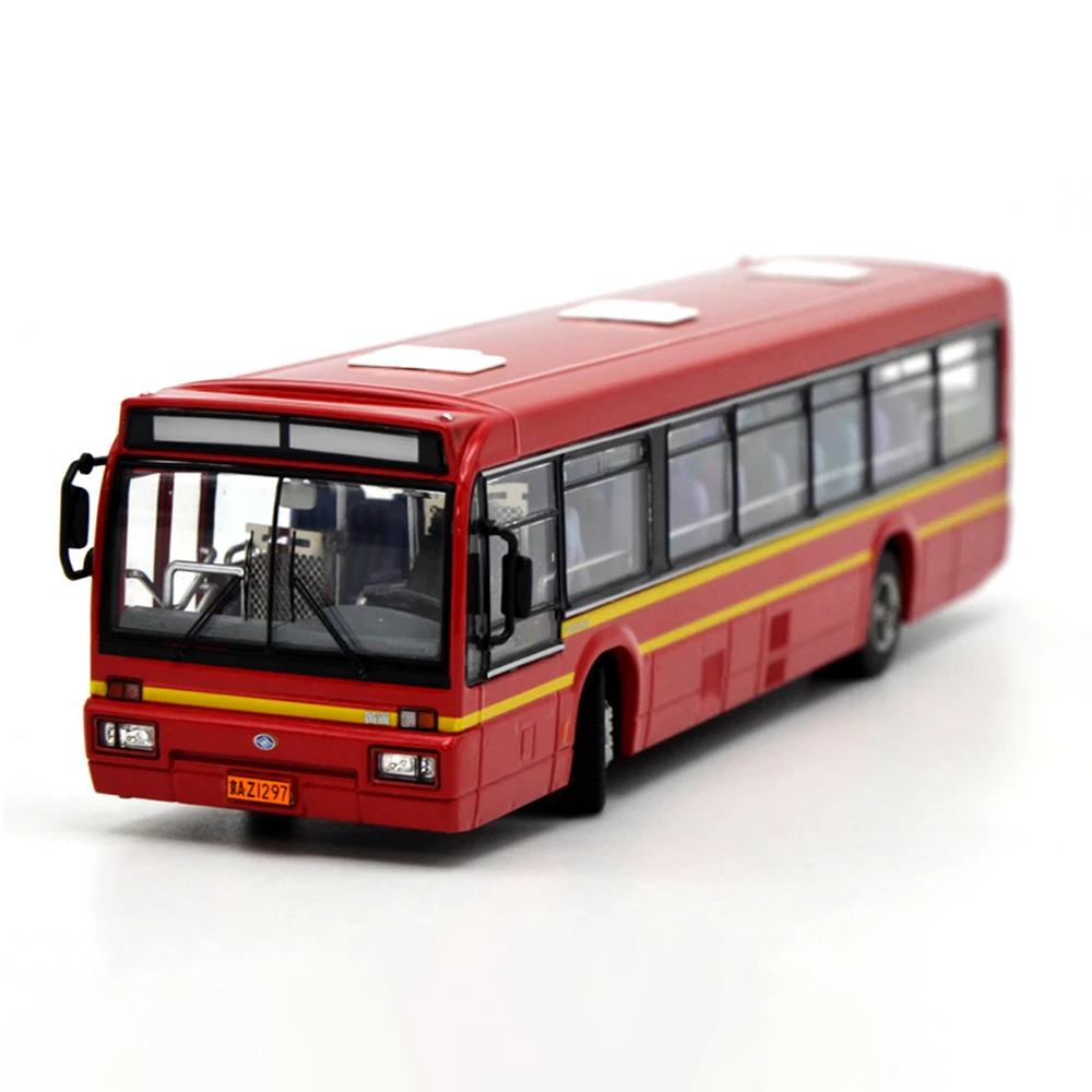 

1:64 Scale Diecast Alloy Beijing Public Transportation HUANGHAI DD6121HS City Bus Toys Cars Model Classics Adult Gifts Souvenir
