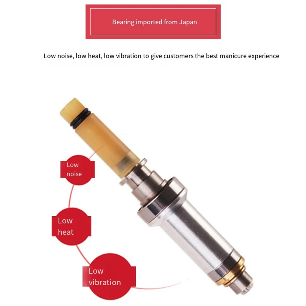 매니큐어 선반 네일 드릴 핸들은 손쉽게 손톱 액세서리를 설치합니다