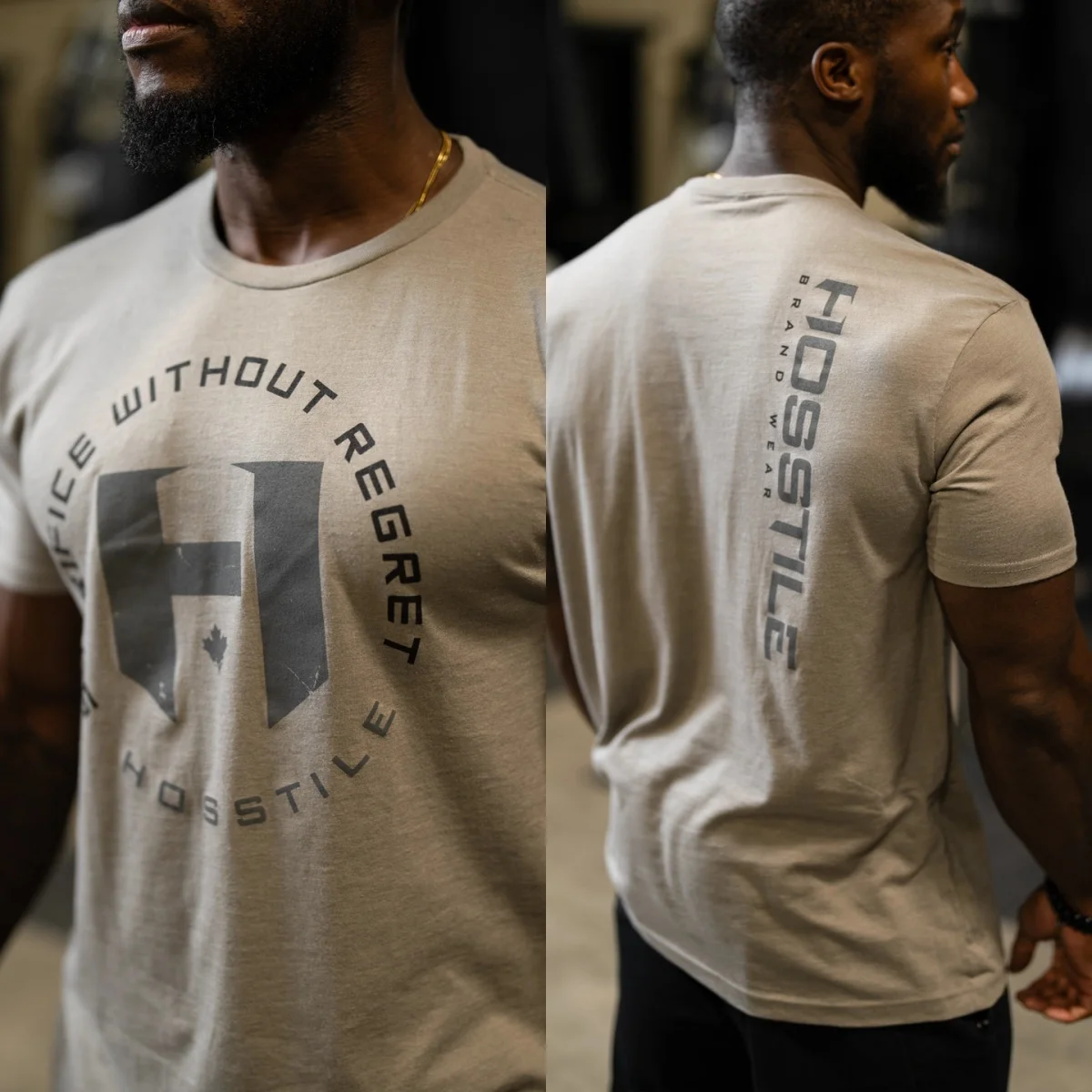 2026 OG Sacrifice Classic Tee – Hosstile GYM Graphic Cotton Tee Printing High-end Luxury Unisex Style Both of Men and Women