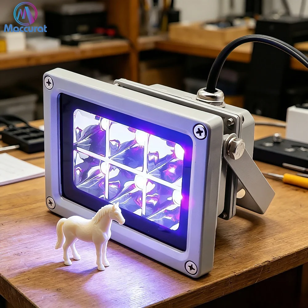 110-260V 405nm UV LED Resin Curing Light Lamp for SLA DLP 3D Printer Photosensitive Accessories 3D Printer Curing Light