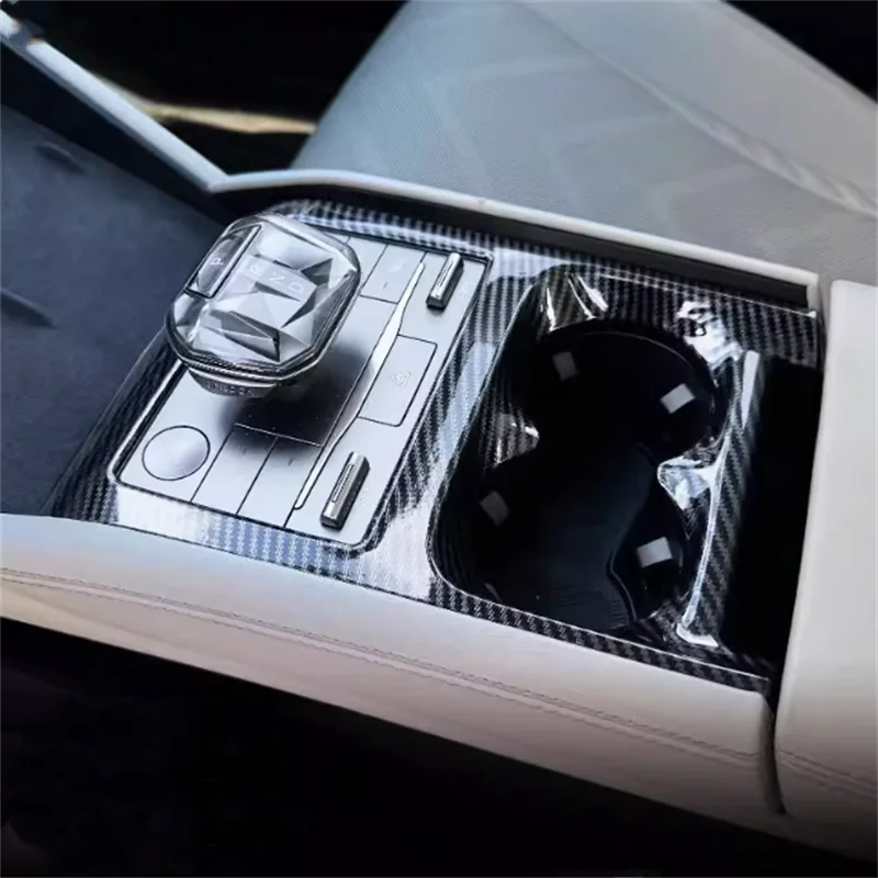 

Аксессуары для интерьера автомобиля для BYD QIN L 2024, кнопка переключения стеклоподъемника, наклейка, внутренняя Боковая ручка двери автомобиля, Накладка крышки чаши