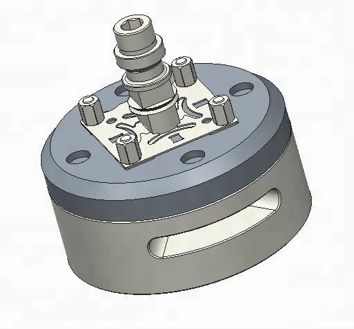 Cabeça substituível redonda manual de aço inoxidável da precisão para a usinagem 3a-300055 do cnc edm