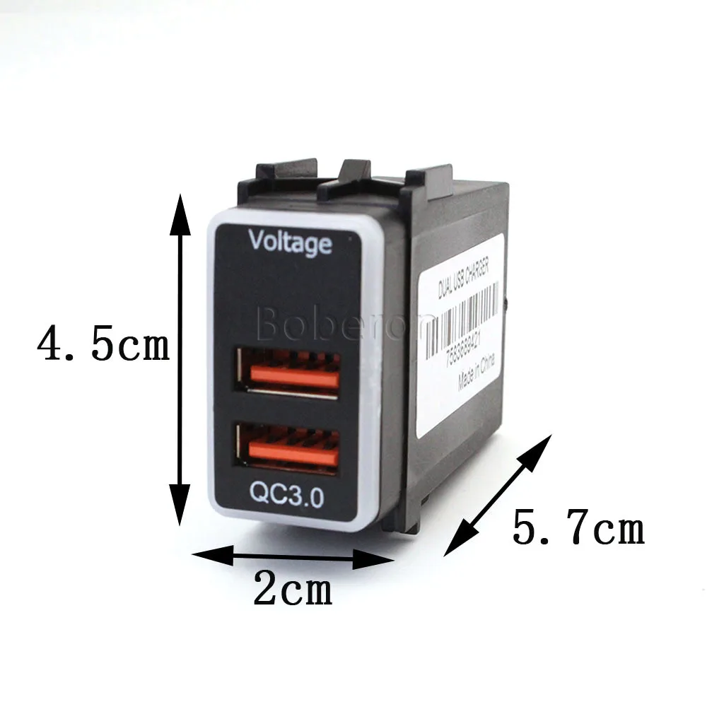 Car Charger Dual USB Interface Socket Audio USB Charging Outlet Power Adapter For Nissan Qashqai Tiida Teana X-Trail Sylphy