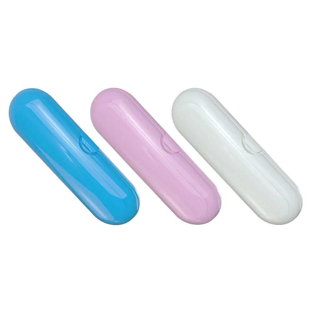 

3 Pcs Tooth Brush Holder Electric Toothbrush Travel Box Holders Portable for Dust-proof Case Storage Containers