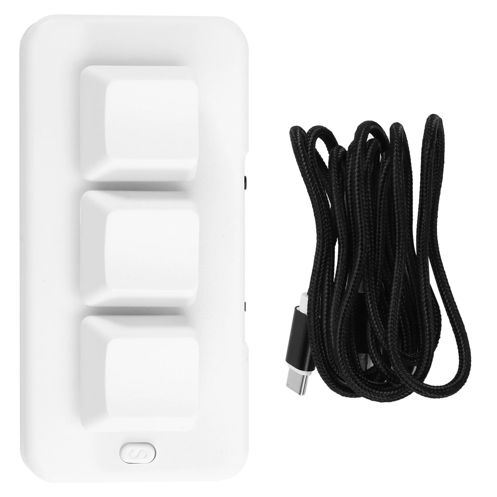 Y06A MK321U Progammable Macro Mini Keyboard 3 Mode Mechanical Keyboard Gaming Keypad for Game Multimedia MK321