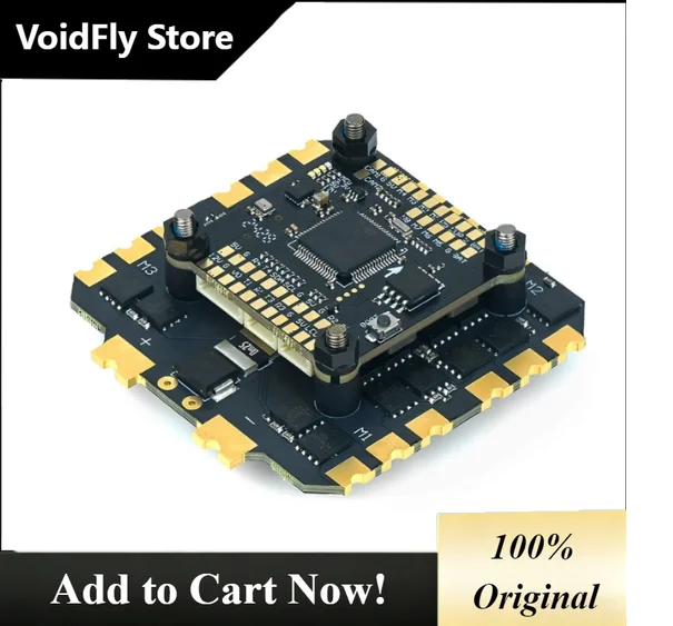 VoidFly ARGUS Argus ECO Stack - F7 FC + 80A 6S 4-in-1 BLHeli_S ESC 6s-8s for FPV Drone