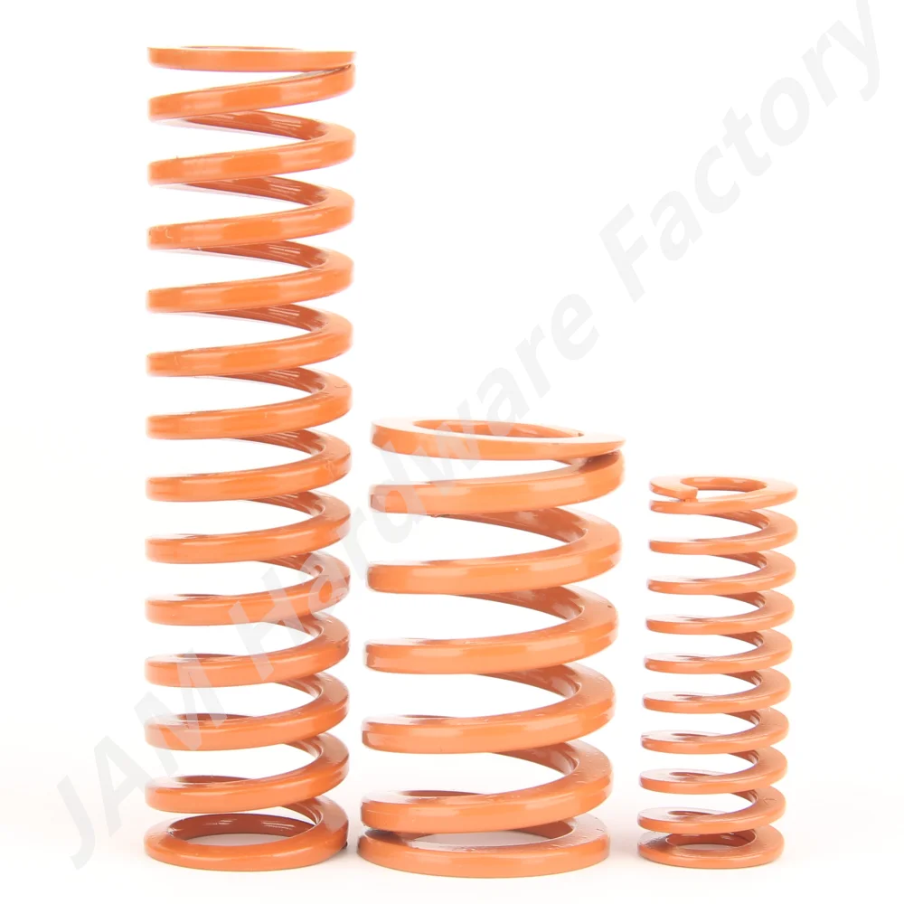 Outer Diameter 10.5~31mm Length 15~35mm Orange Coil Springs SWS Series Part of Specification