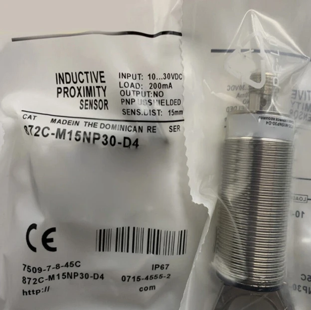 

Brand New Original 872C-M15NP30-D4 inductive proximity switch Fast Delivery