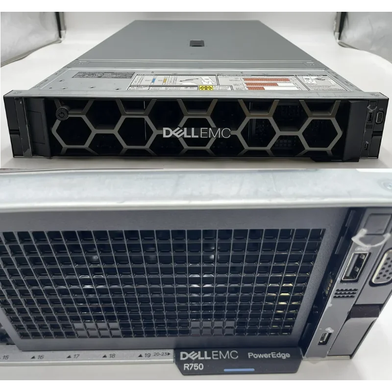 Оптовый оригинальный DEll новый дешевый сервер R750 EMC Poweredge R750xs 2U стоечные серверы