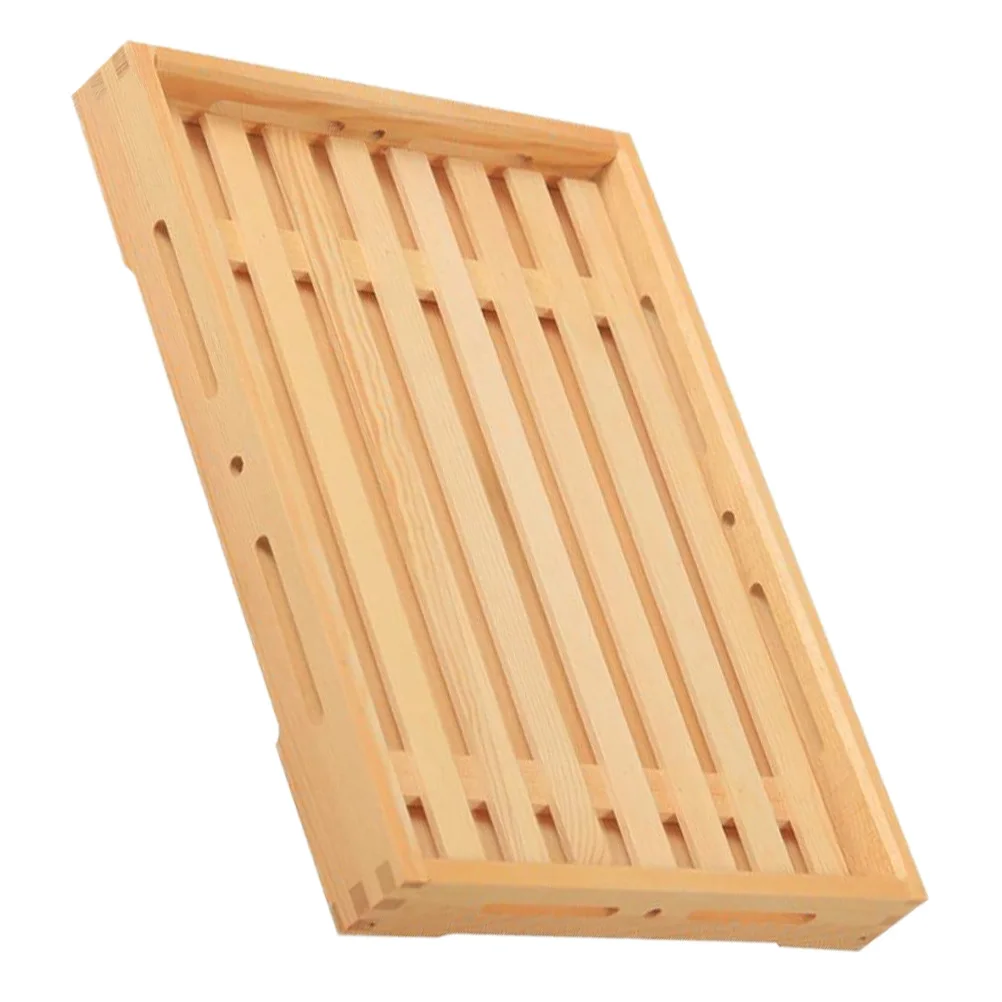 

Wooden Baking Display Tray Food Plates Retro Kitchen Counter Bread Holder Tea Serving Fruit Snack Trays Thick