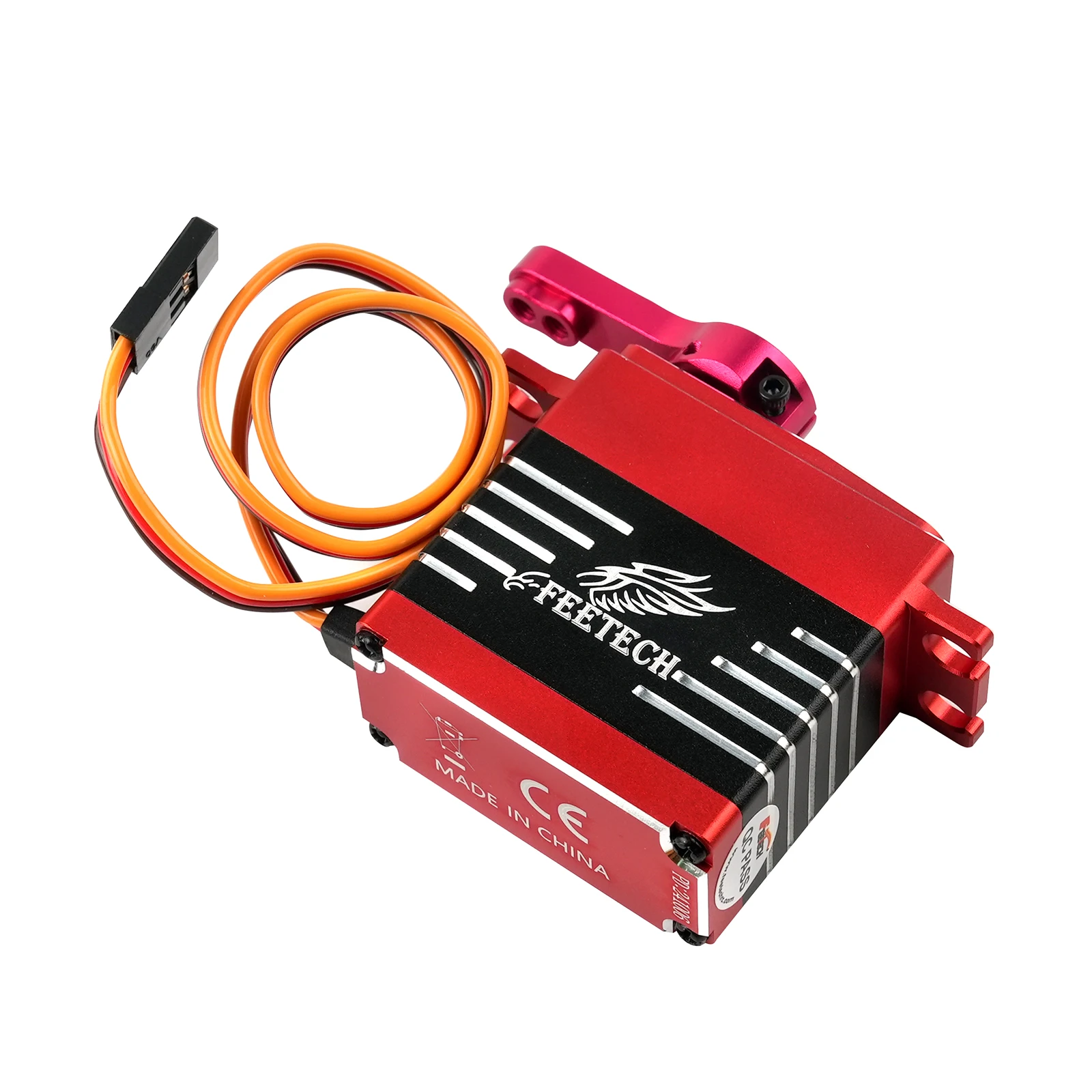 FT5830M 30KG Digital Servo 180° High Speed Metal Gear 0.08s/60° w/25T Horn for 1/8 1/10 RC Baja Truck Car Crawler