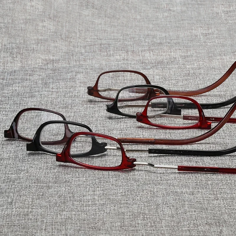 New Ultralight Reading Glasses Menr Reading Glasses Hanging Stretch Women Anti-fatigue Presbyopia Unise Glasses Diopter +1.0+4.0