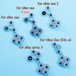 1 PC Wireless Controller Conductive Rubber For Xbox One S slim X / Series One S X /Elite V1 V2 Gamepad Silicon Key Button D pad