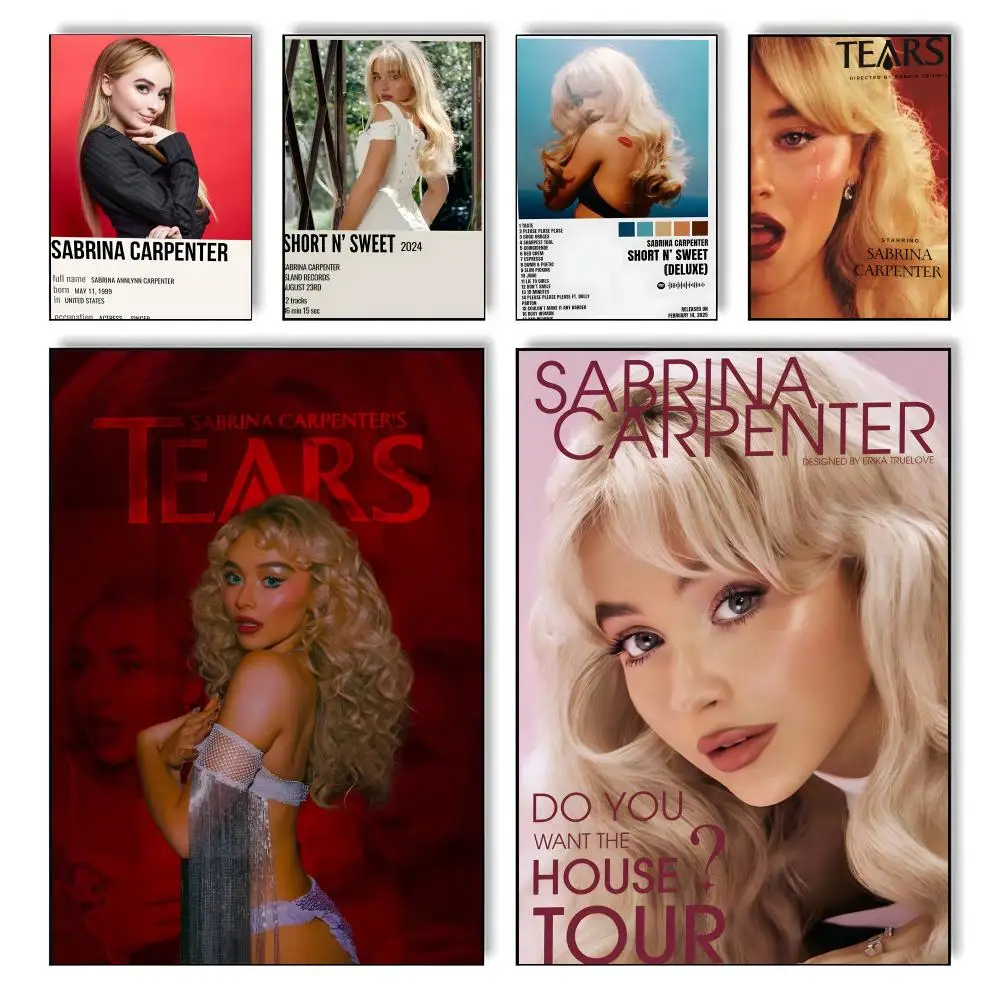 Poster High-definition posters, wall art for living room and home decor. Modern home and office decoration. S-Sabrina Carpenter