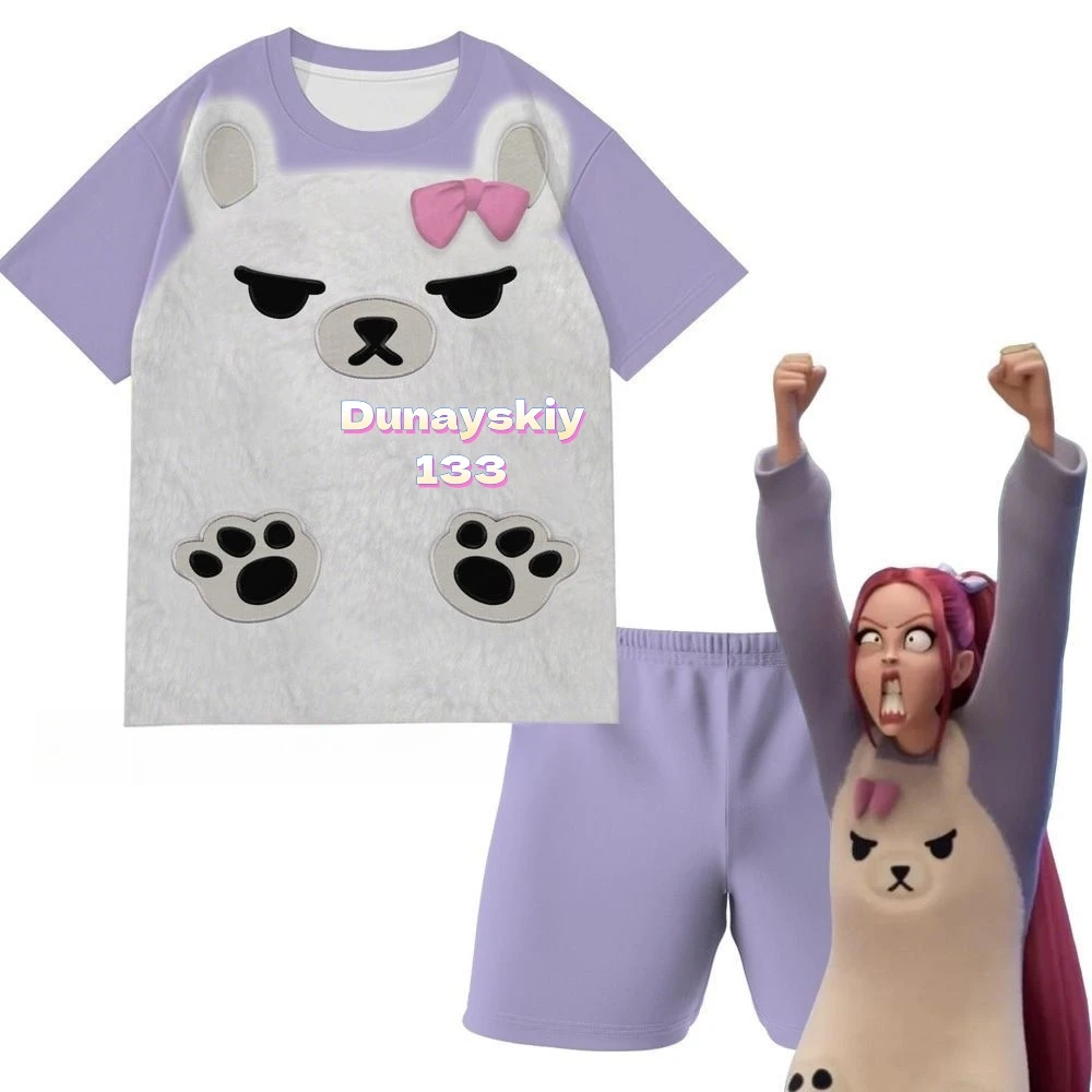 Kpop شيطان هنتر ميرا 2025 الكرتون تأثيري الخيال ملابس خاصة منامة زي تمويه الكبار النساء لعب الأدوار وتتسابق