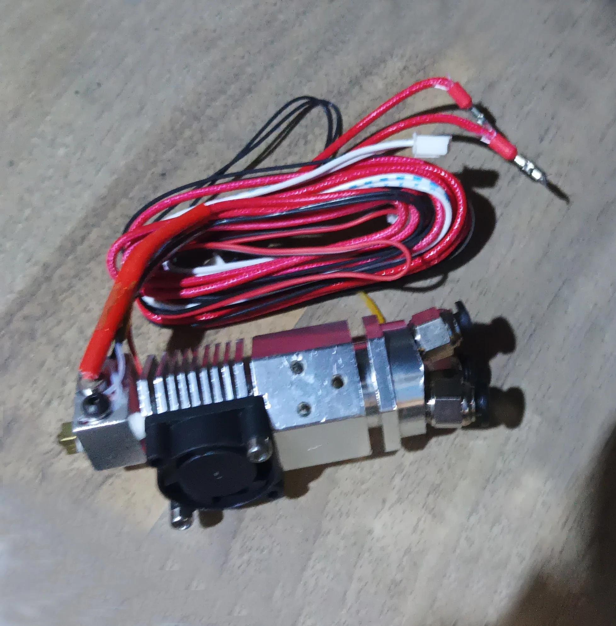 

HE3D 3d-принтер hot-end 3 в 1, многоцветный экструдер DIY Kit, трехцветный коммутационный комплект hotend для 0,4 мм 1,75 мм