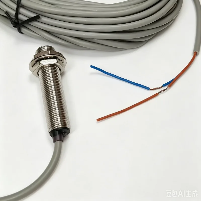 Inductive Proximity Sensor SMC-12 NO With 5m/10m Cable Metal Object Detection Switch For Automation Equipment