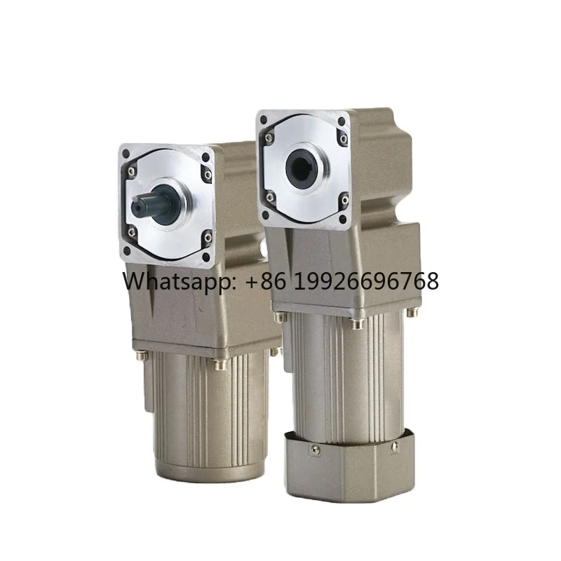 

Big Ratio 5k-250k 60w Hollow Solid Right Angle Gear Reducer Angled Gear Motor 230v 220v Low Rpm Ac Motor