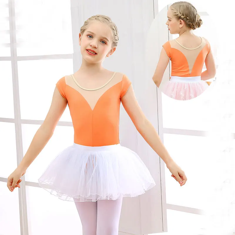 Kids Girls Ballet Dress Swimsuit for Dancing Tutu Ballet Leotard Fancy Costume Girl Gymnastics Leotard Ballerina Ballet Clothing