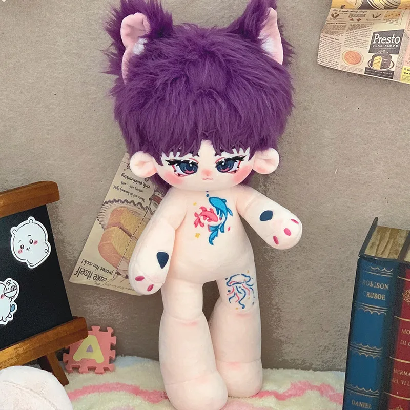 30 سنتيمتر أنيمي لطيف فستان عارية دمية الحب والمساحة العميقة أفخم القطن الدمى محشوة سوبر ستار الشكل جمع هدية للأطفال