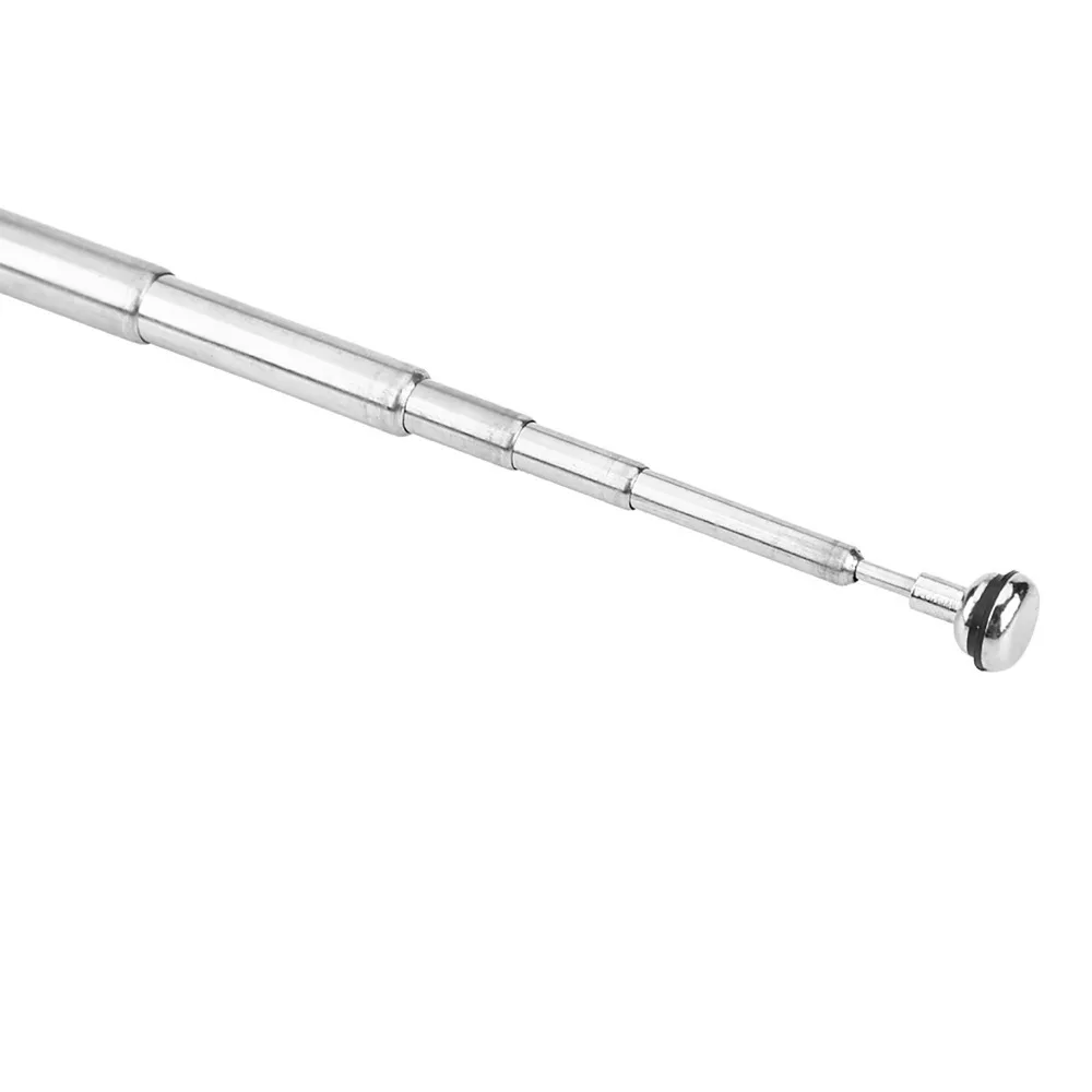 Silver Power Antenna Mast Stainless Steel 86337‑50141 Audio Aerial Rod Retractable for LS400 / GS300 / ES300 / LS430 / SC400