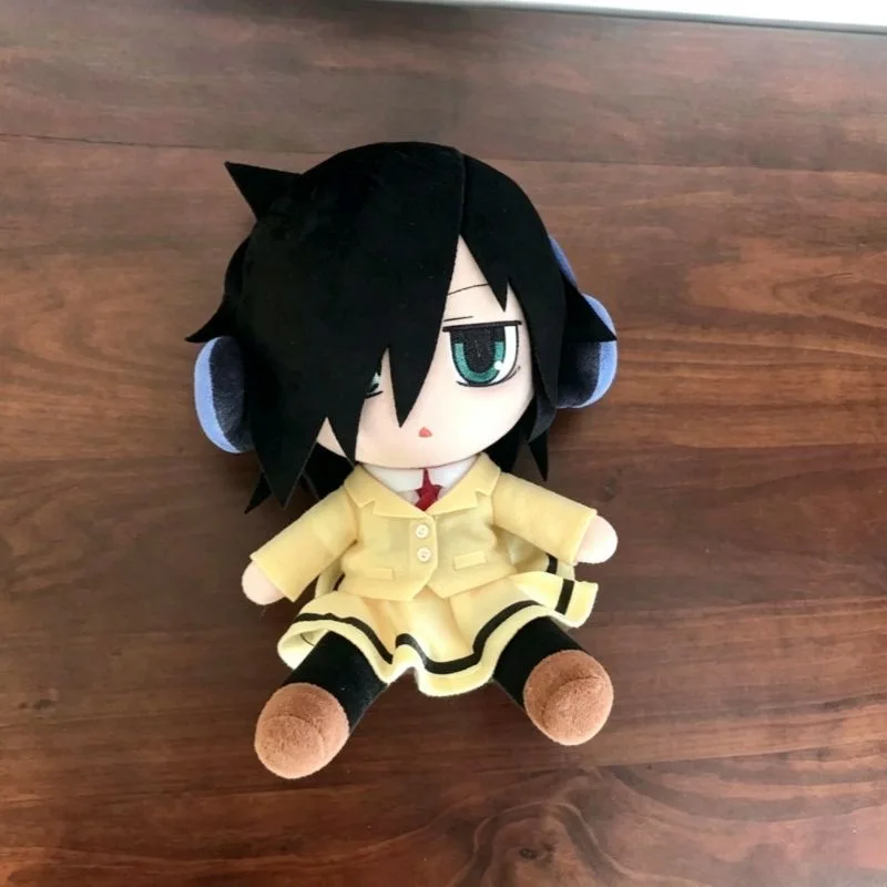 20cm Anime Kuroki Tomoko Plushie Stuffed Doll Tomoko Kuroki Cosplay Plush Toys Figure Doll Toys Birthday Xmas Gifts