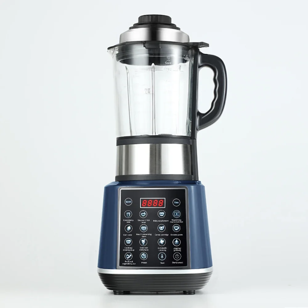 Multifunctional Electric Food Processor Heated Blender Mixer Smart 4 in 1 Ice Cube Juicer Digital Blender