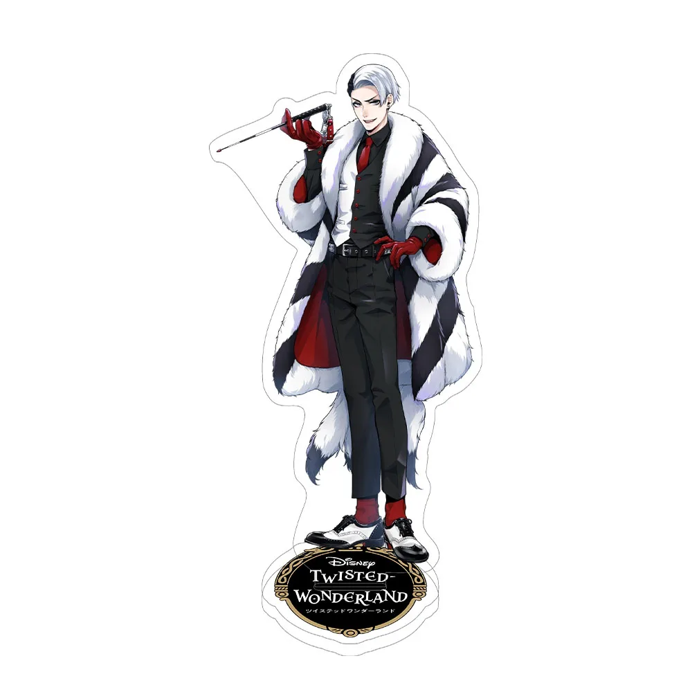 Game Twisted Wonderland Acrylic Figures Stand CosplayModel Plate Collection Desk Decoration Character Keychains Gifts