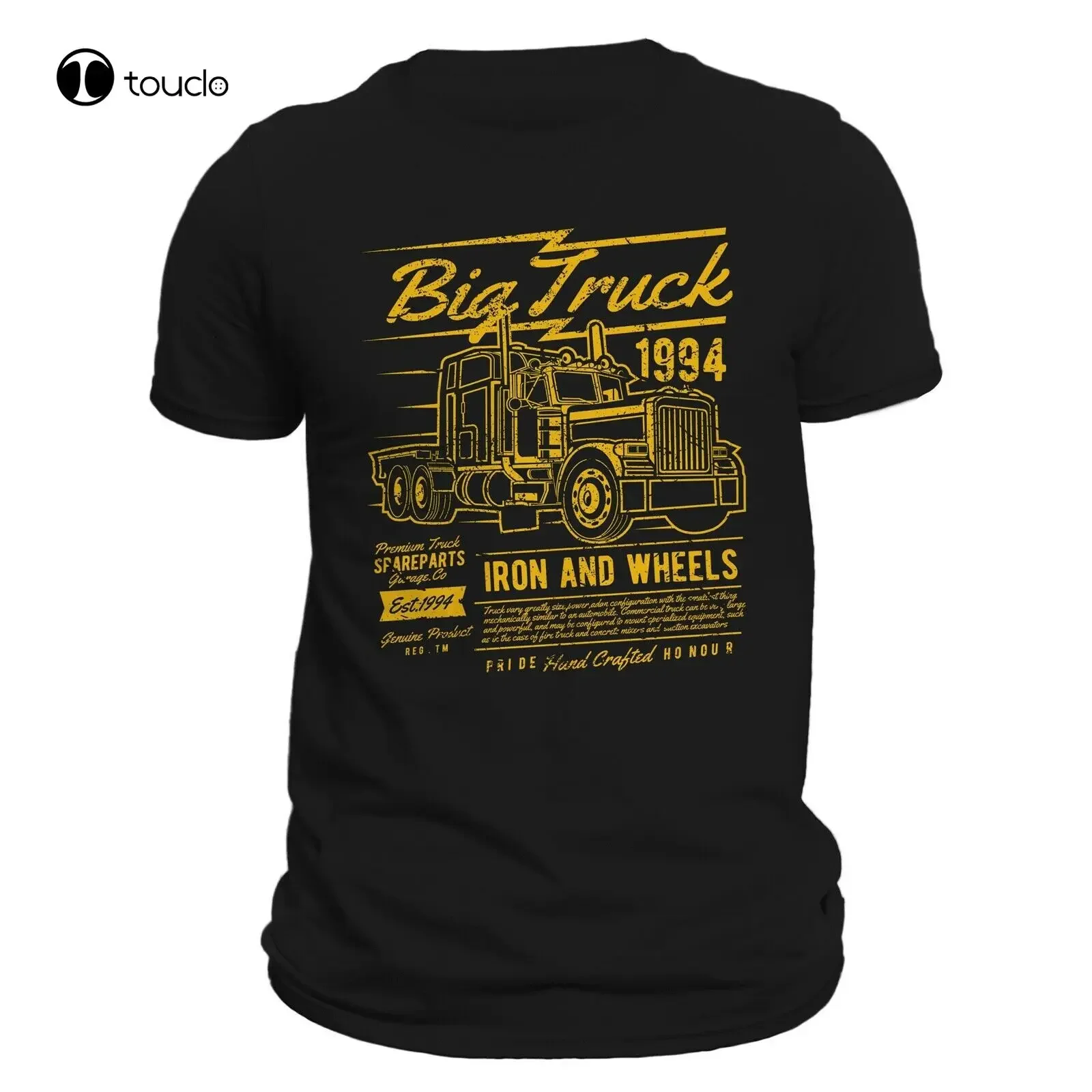 

Мужская футболка Big Truck 1994, мужская футболка унисекс на заказ для взрослых и подростков, унисекс, футболка с цифровой печатью, модная забавная новая хлопковая футболка