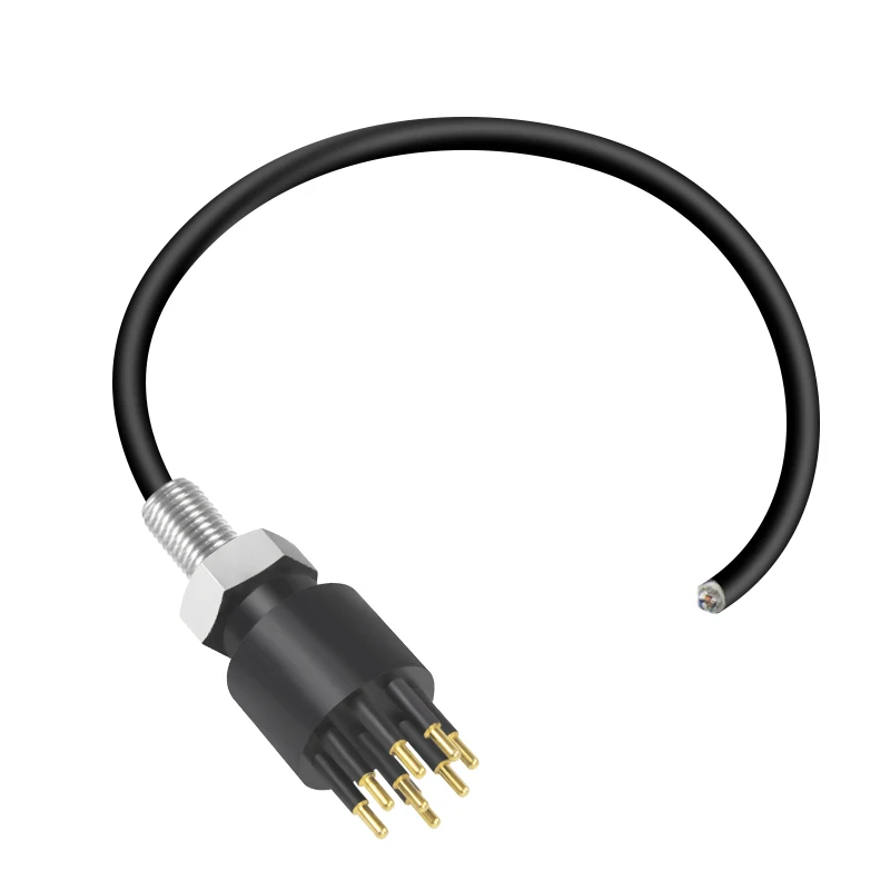 2026 MCBH8M-E 8-Pin Subsea Stainless Steel Housing IP68 Waterproof Ethernet Circular Connector 8 Contacts 250V 1.5A Connectors