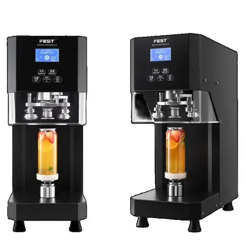 Sigillatrice manuale semiautomatica per lattine in PET manuale per bottiglie in PET Sigillatrice manuale per conserve in plastica Bevanda Birra Soda Rotondo Pop