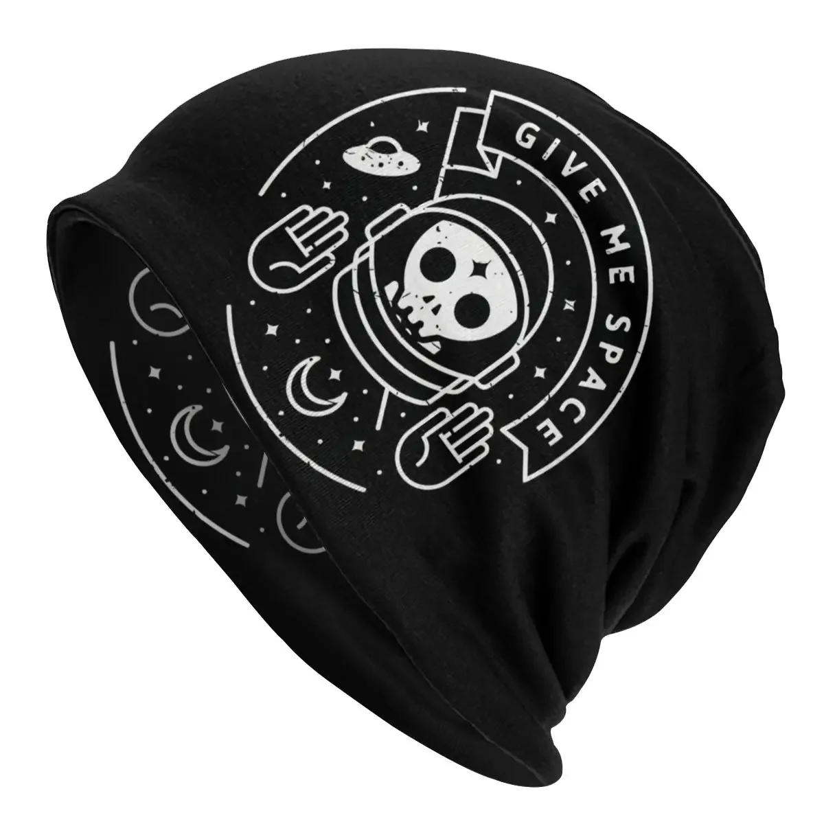 Give Me Space Bonnet Homme Outdoor Skull Skullies Beanies Caps Novelty Cotton Hats