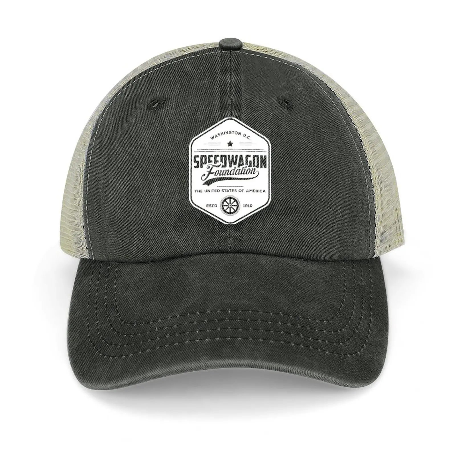 

Speedwagon foundation retro shirt Baseball Cap Gentleman Hat luxury woman cap custom caps custom Hat Men Women's