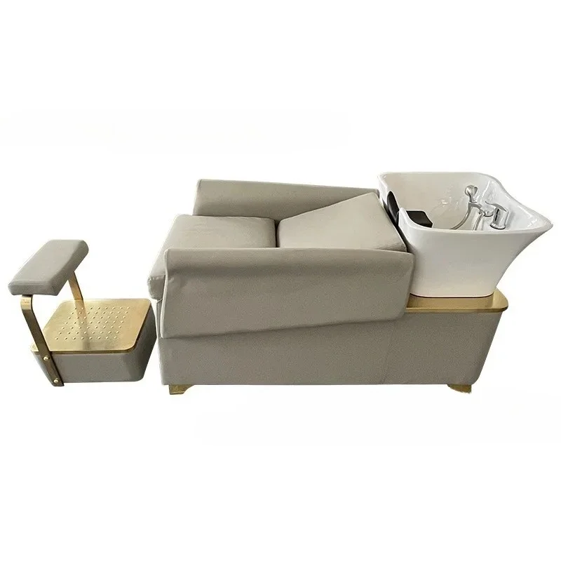 Shampoo bed barber shop hair salon special semi-reclining beauty salon hair shampoo bed
