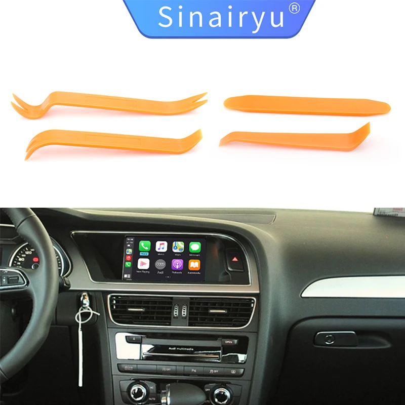 4PCS Sinairyu Car Removal Modification Tools for Audi Mercedes BMW Porsche Wireless CarPlay Kit Auto Control Panel DIY Pry Door