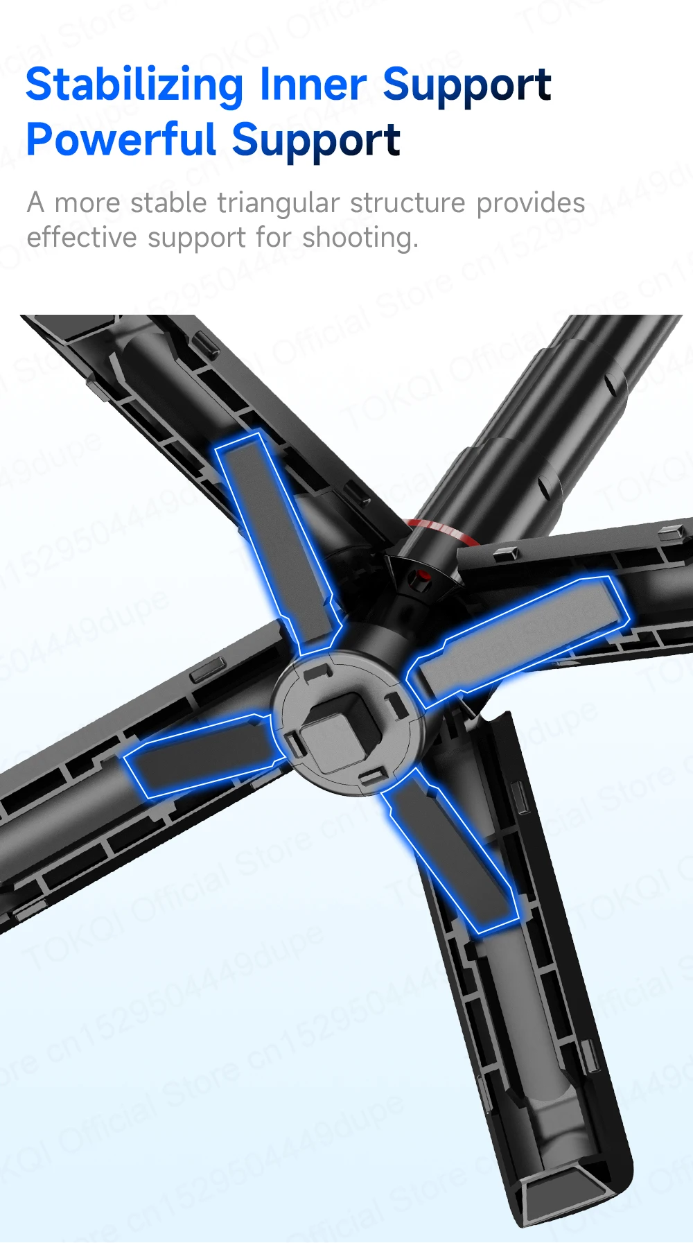 Magnetischer Handyhalter Mini-Selfie-Stick Stativ mit 360°-Einstellung Kabelloser Bluetooth-Fernbedienung für iPhone Android-Telefon Vlog-Aufnahmen – Detail 8