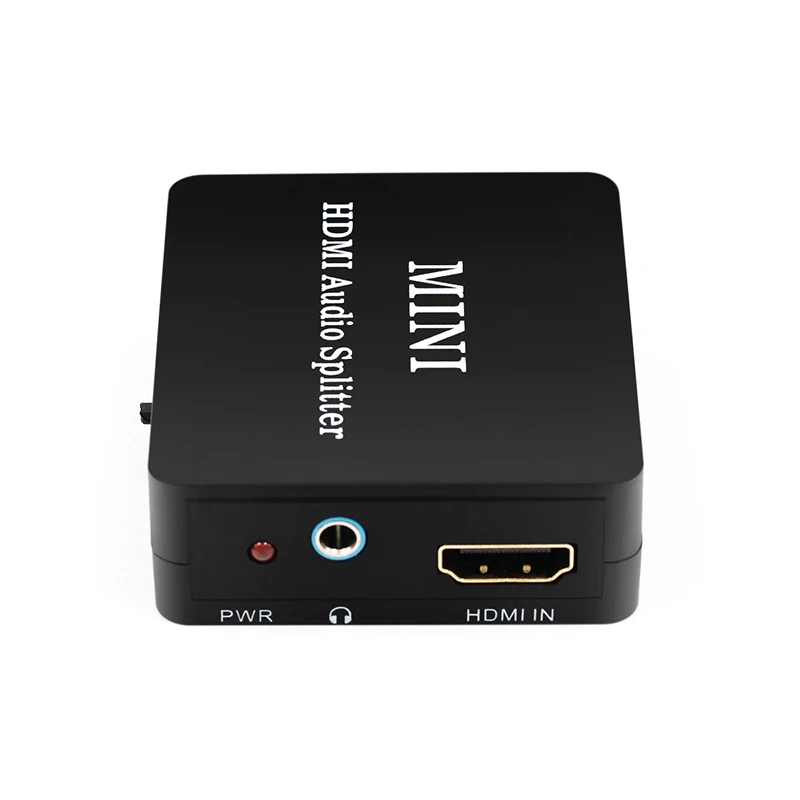 1080p rozdzielacz Audio HDMI Adapter HDMI do HDMI i TOSLINK SPDIF optycznego + konwerter Audio z interfejsem koncentratorowym