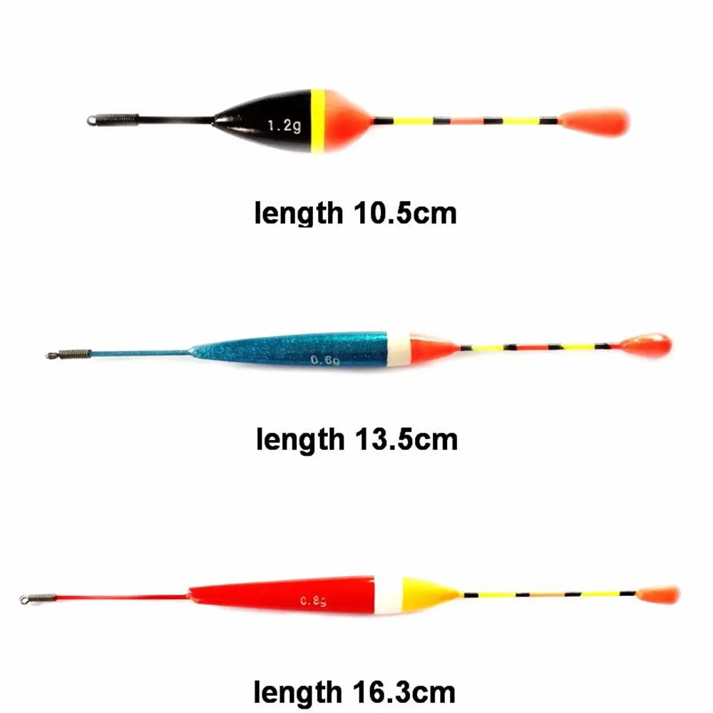 2PCS Outdoor Fluctuate Slip Drift Tube Assorted Sizes Floats Bobbers Indicator Fishing Lure Light Stick Floats