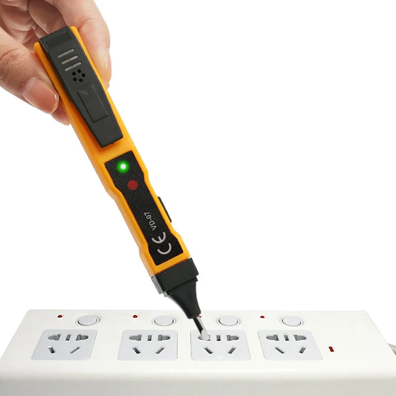 Digital Voltage Detector 70-250VAC Current Electric Test Pencil Non-Contact Pen Tester Meter Electric Test Pencil Tester Meter