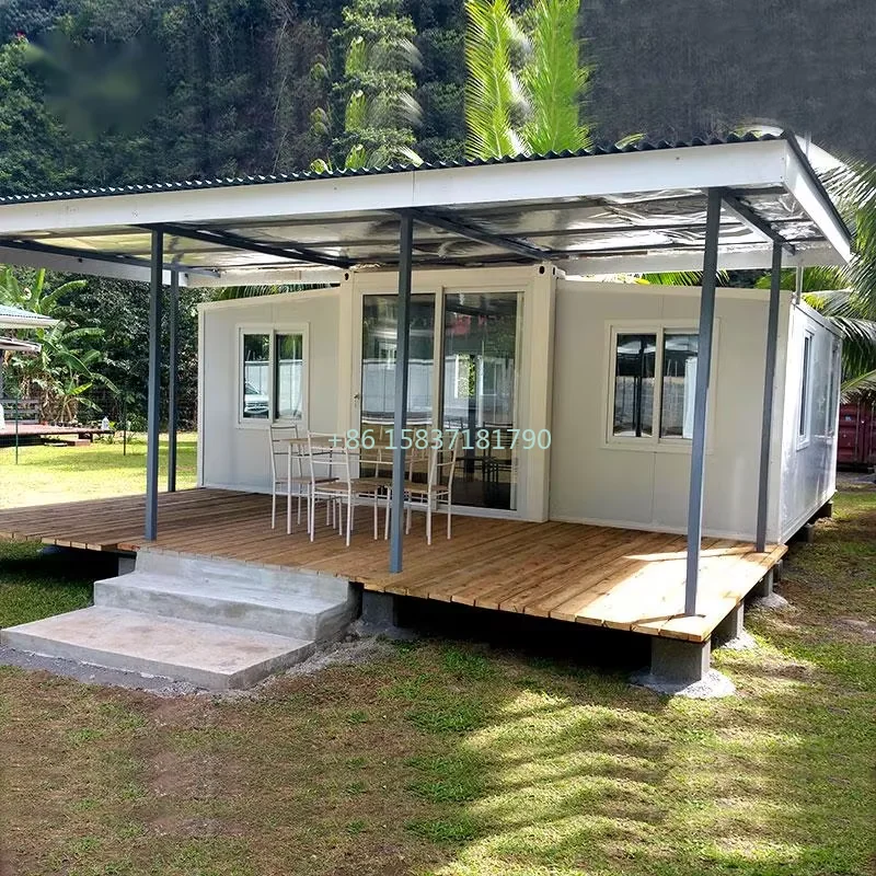 China Waterdicht Vouwhuis Uitbreidbare Container Huis Thuis Container 2-laags Tiny House Uitbreidbare Container Thuis voor de VS