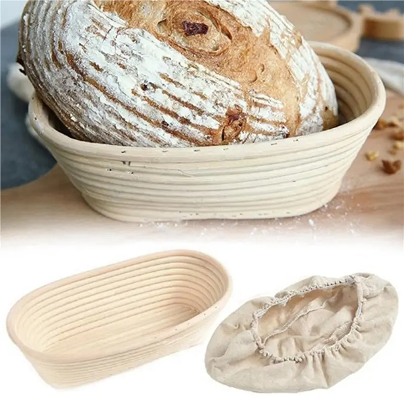 ABFS 5X Woven Bread Fermentation Basket Drying Storage European Style Fermentation Basket