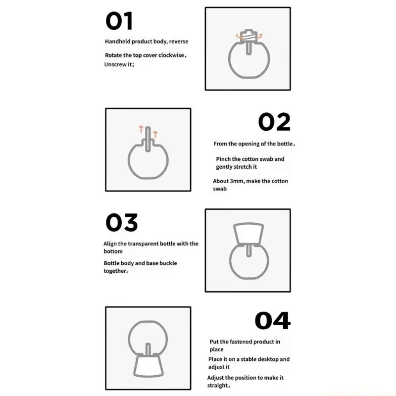 QX2E Elegant Reversible Scented Ornament Perfect For Living Room Bedroom Or Workspaces