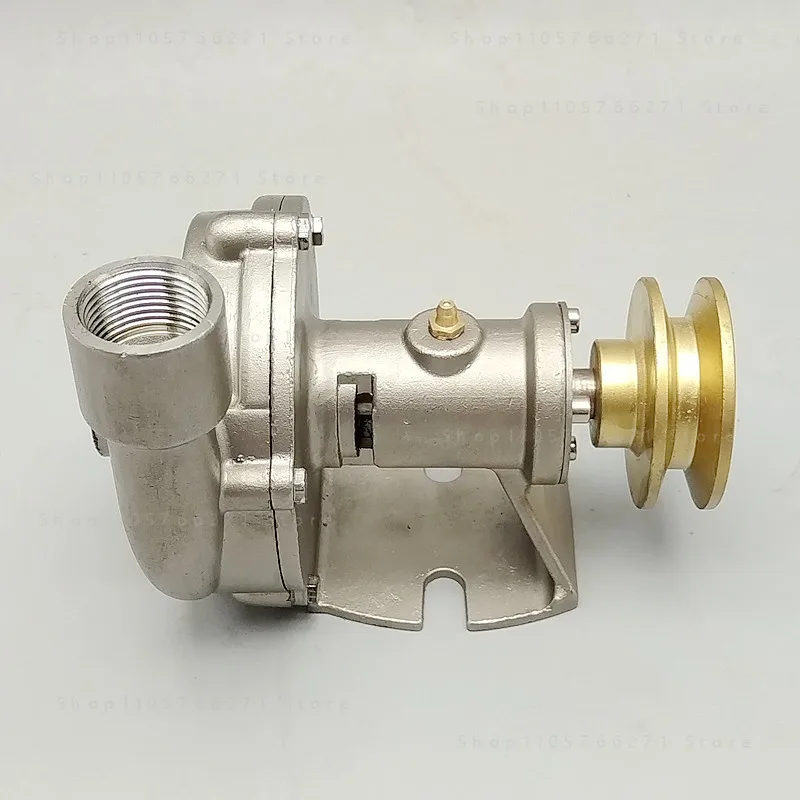 1 inch marine water pump stainless steel small centrifugal pumping fresh water pump miniature pulley seawater pump