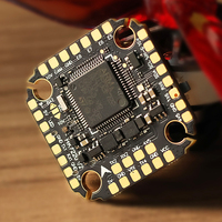 HAKRC F722 V2 Mini Flight Controller ICM42688 Dual Gyro OSD Barometer Black Box 16M Dual BEC 5V/2.5A, 10V/2A for RC FPV Drone