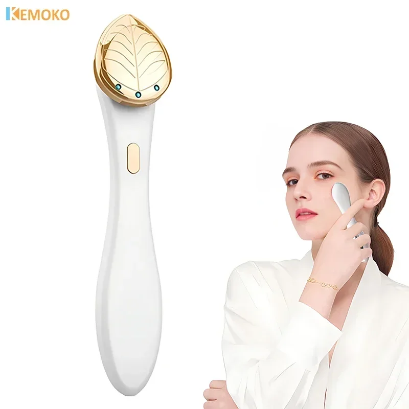 Microcurrent Vibrating Eye & Face Massager dispositivo di sollevamento del viso Anti-invecchiamento ringiovanimento della pelle galvanico antirughe rimuovi macchina Spa