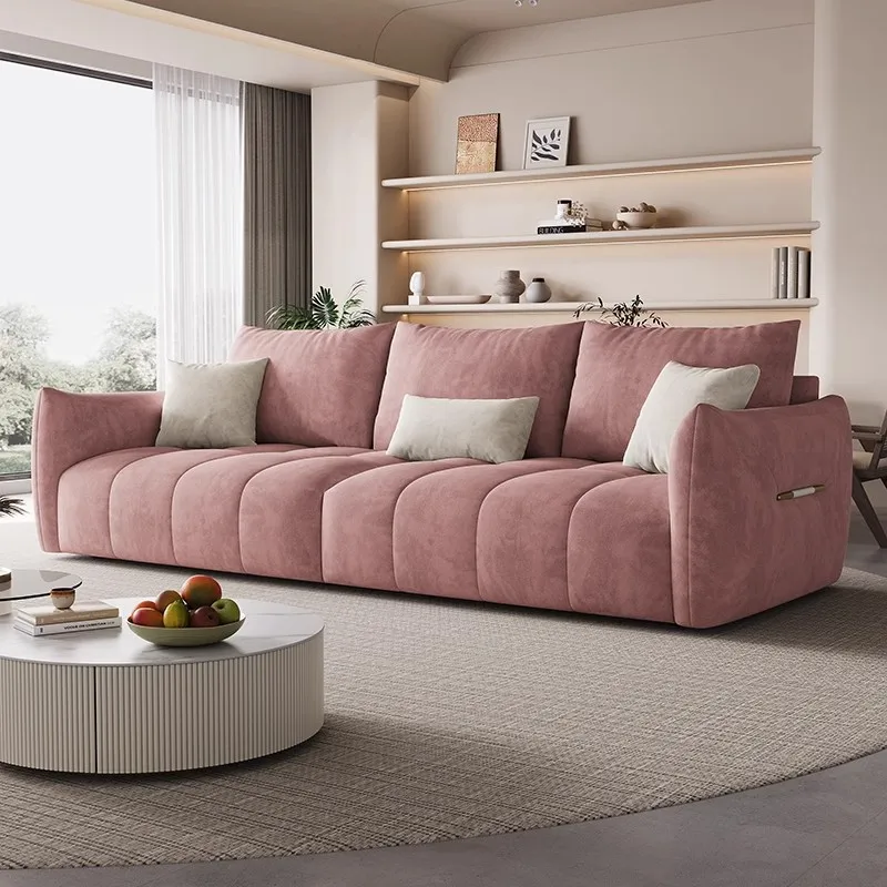 

Nordic 3 Seater Sofa Puffs Inflavel Living Room Design European Sectional Sofa Modular Creative Dining Room Muebles Furniture