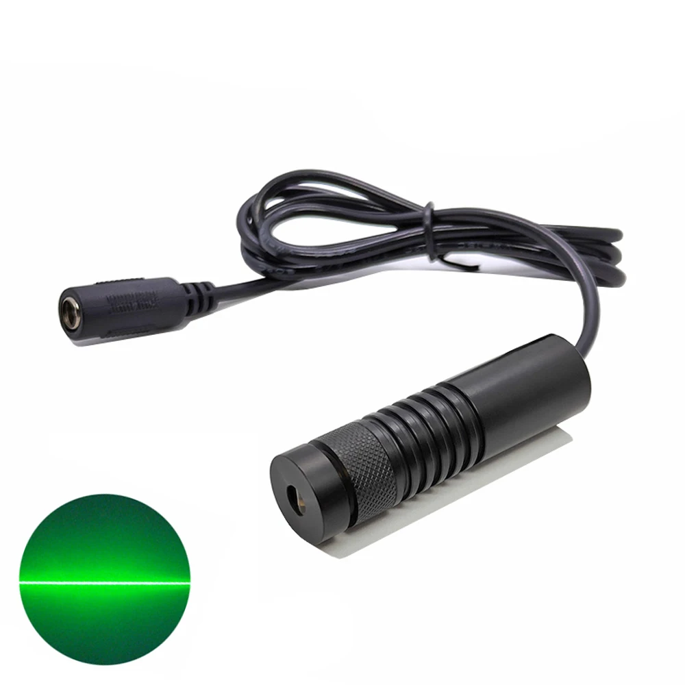 520nm 30mW 50mW 85mW 100mW Green Adjustable Focus Line Laser Light Module Positioning Lamp